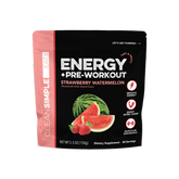 Energy + Pre-Workout: Strawberry Watermelon (30 Servings)