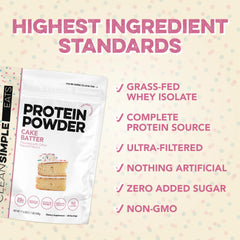 Protein Powder: Cake Batter (20 Serving Bag)