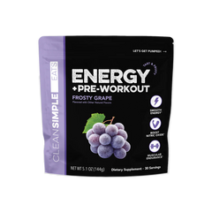 Energy + Pre-Workout: Frosty Grape (30 Servings)