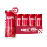 Energy + Focus: North Pole Punch (12-pack)