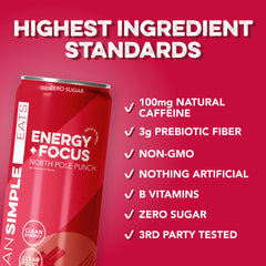 Energy + Focus: North Pole Punch (12-pack)