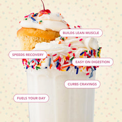 Protein Powder: Cake Batter (10 Serving Bag)