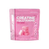 Creatine + Glutamine: Pink Burst (30 Serving Bag)