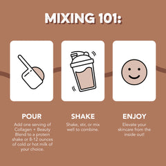 Collagen + Beauty Blend: Chocolate Silk (30 Serving)