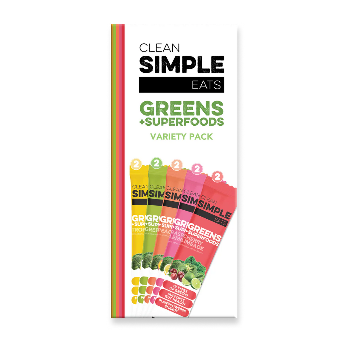 Greens Mix Variety Pack (10 Single Serving Stick Packs)