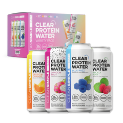 Clear Protein Water: Variety (8 Pack)