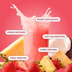 Clear Protein Powder: Strawberry Piña Colada (8 Single Serving Packs)