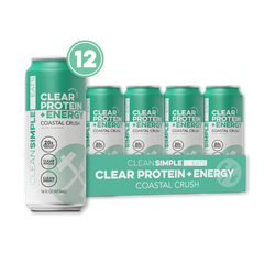 Clear Protein + Energy: Coastal Crush (12 Pack)