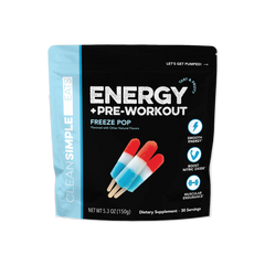 Energy + Pre-Workout: Freeze Pop (30 Servings)