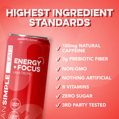 Energy + Focus: Lava Tropic (12-pack)