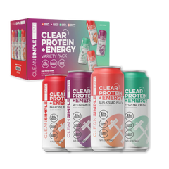 Clear Protein + Energy: Variety (8 Pack)