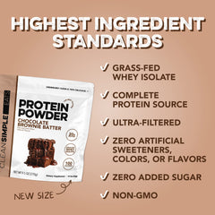 Protein Powder: Brownie Batter (10 Serving Bag)