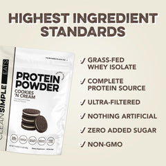 Protein Powder: Cookies 'N Cream (20 Serving Bag)